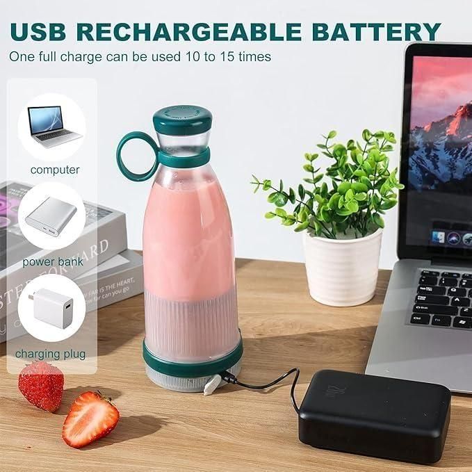 ChaiMoksha Travel Blender — Fresh Juice in 30 Seconds, Anywhere