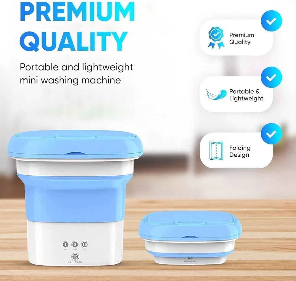 ChaiMoksha Portable Washing Machine — Clean Clothes Anywhere, Anytime 🧺