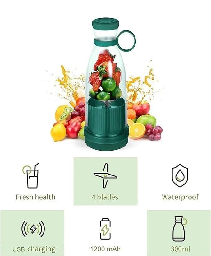 ChaiMoksha Travel Blender — Fresh Juice in 30 Seconds, Anywhere
