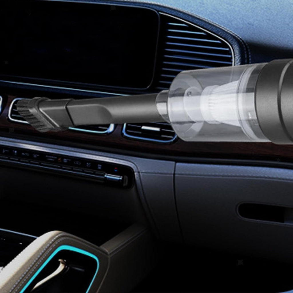 ChaiMoksha Portable Car Vacuum Cleaner — 3-in-1 Wireless Handheld with Blower & Air Duster