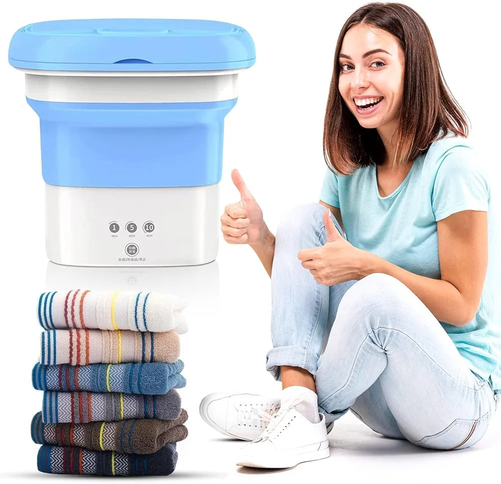 ChaiMoksha Portable Washing Machine — Clean Clothes Anywhere, Anytime 🧺