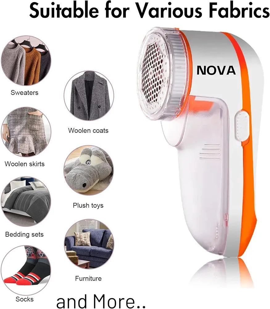 ChaiMoksha Electric Lint Remover — Fabric Shaver for Clothes, Fuzz & Dust Removal