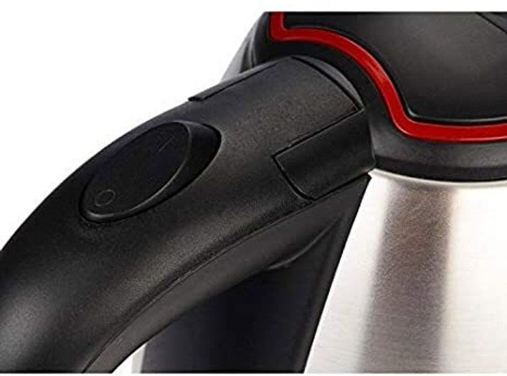 ChaiMoksha Electric Kettle — 2L Stainless Steel with Dry Boil Protection (Silver)