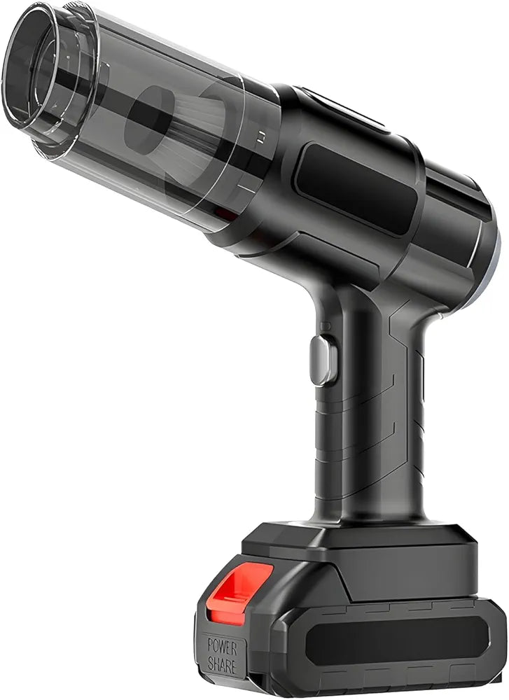 ChaiMoksha 3-in-1 Wireless Car Vacuum Cleaner — 18000PA, 120W Brushless Motor, 50-60 Min Runtime