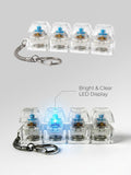 ChaiMoksha LED Keyboard Keychain — Mechanical Switch Tester & Satisfying Fidget Toy