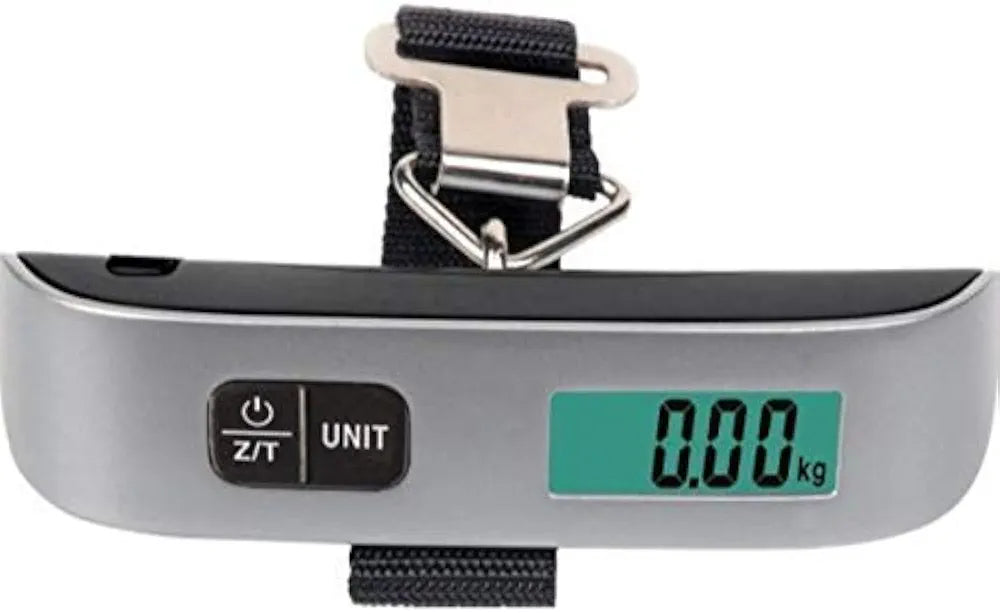ChaiMoksha Digital Luggage Scale — 50kg Hanging Scale with Temperature Sensor