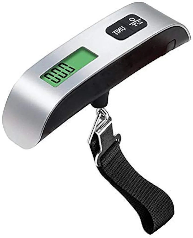ChaiMoksha Digital Luggage Scale — 50kg Hanging Scale with Temperature Sensor