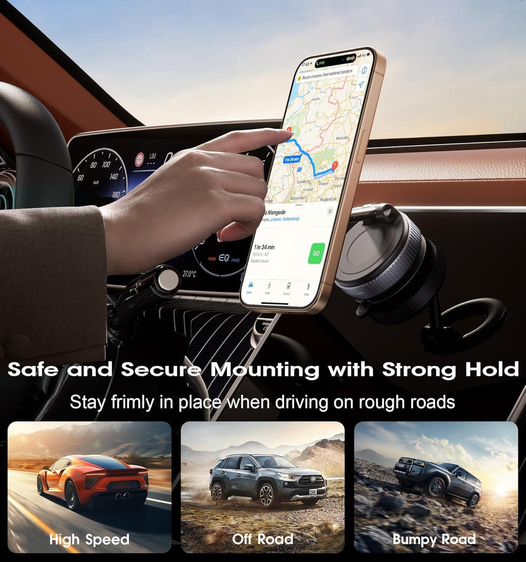 ChaiMoksha Magnetic Phone Holder — Hands-Free Mounting, Anywhere in Seconds