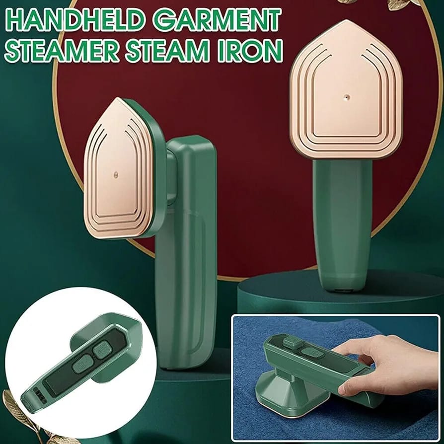 ChaiMoksha Portable Handheld Steam Iron — Wrinkle-Free Clothes in Seconds, Anywhere
