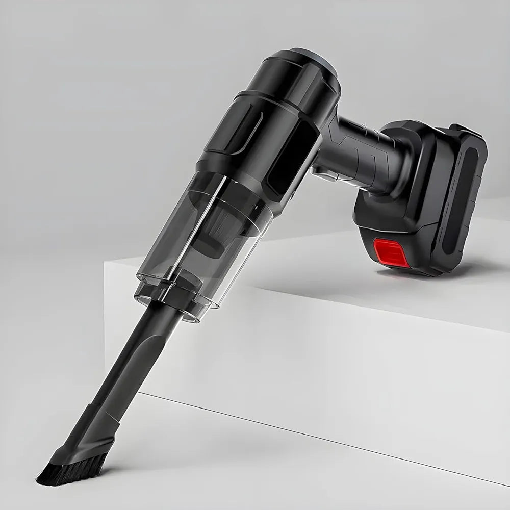 ChaiMoksha 3-in-1 Wireless Car Vacuum Cleaner — 18000PA, 120W Brushless Motor, 50-60 Min Runtime