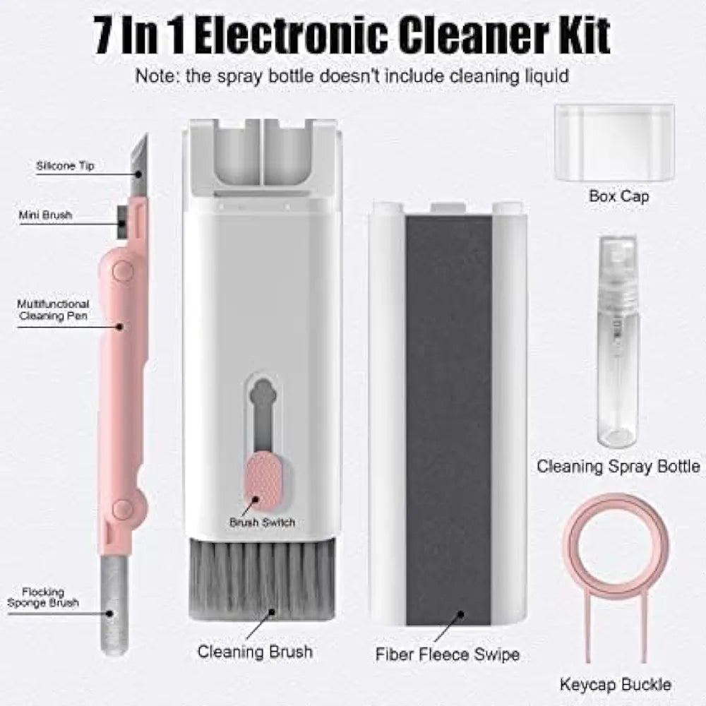 ChaiMoksha 7-in-1 Electronic Cleaner Kit — Clean Every Gadget, Spotlessly