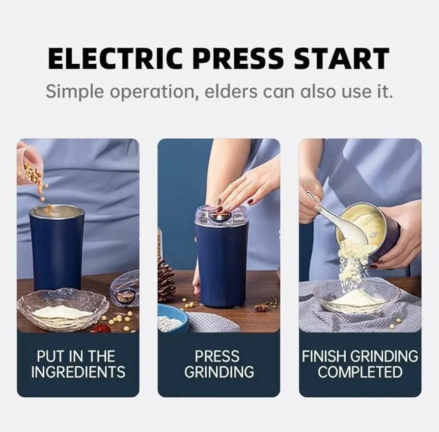 ChaiMoksha Electric Grinder — Grind Herbs, Spices, Coffee & Nuts in Seconds