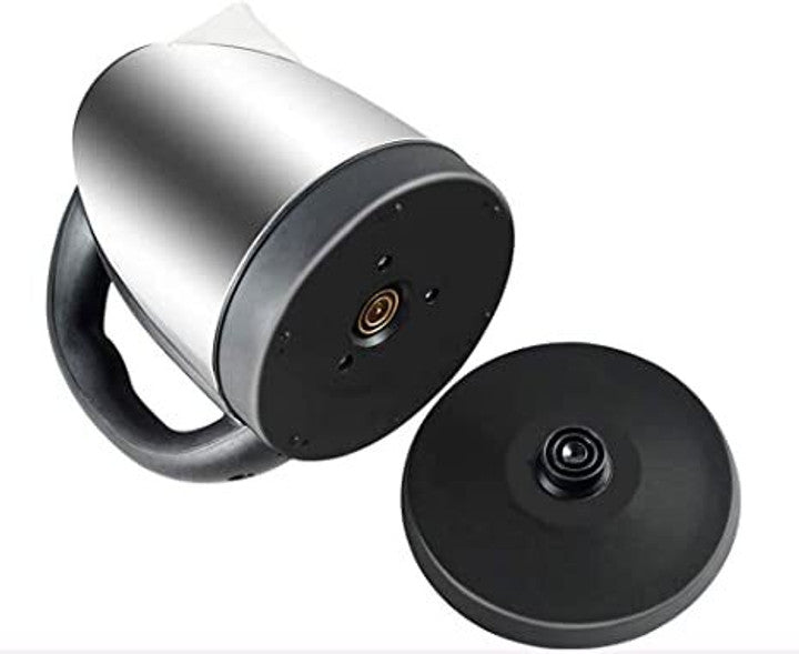 ChaiMoksha Electric Kettle — 2L Stainless Steel with Dry Boil Protection (Silver)