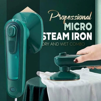 ChaiMoksha Portable Handheld Steam Iron — Wrinkle-Free Clothes in Seconds, Anywhere