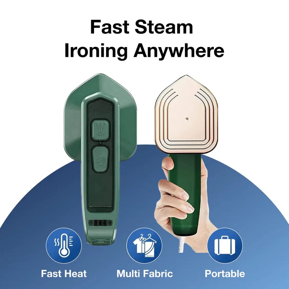 ChaiMoksha Portable Handheld Steam Iron — Wrinkle-Free Clothes in Seconds, Anywhere