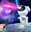 ChaiMoksha Astronaut Galaxy Projector — 360° Rotating Night Light with Remote & Timer