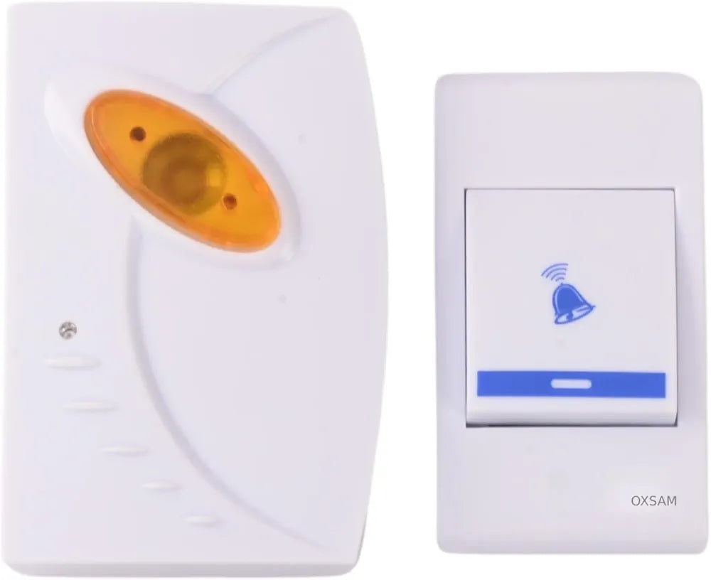 ChaiMoksha Wireless Doorbell — 100ft Range, 32 Melodies & LED Flash