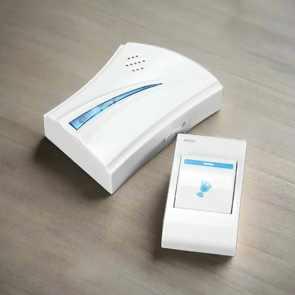 ChaiMoksha Wireless Doorbell — 100ft Range, 32 Melodies & LED Flash